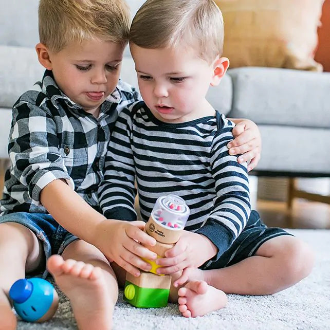 Zintuig gekke stapelblokken