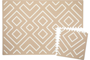 Eeveve speelmat - type modern blocks - kleur woestijnzand - BAS & BLIKSEM