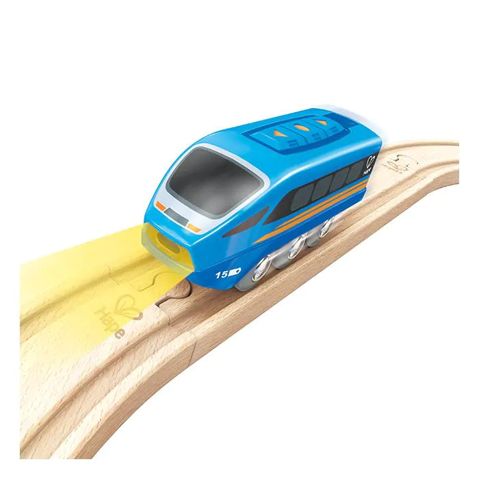 Treinlocomotief met smartphone te besturen