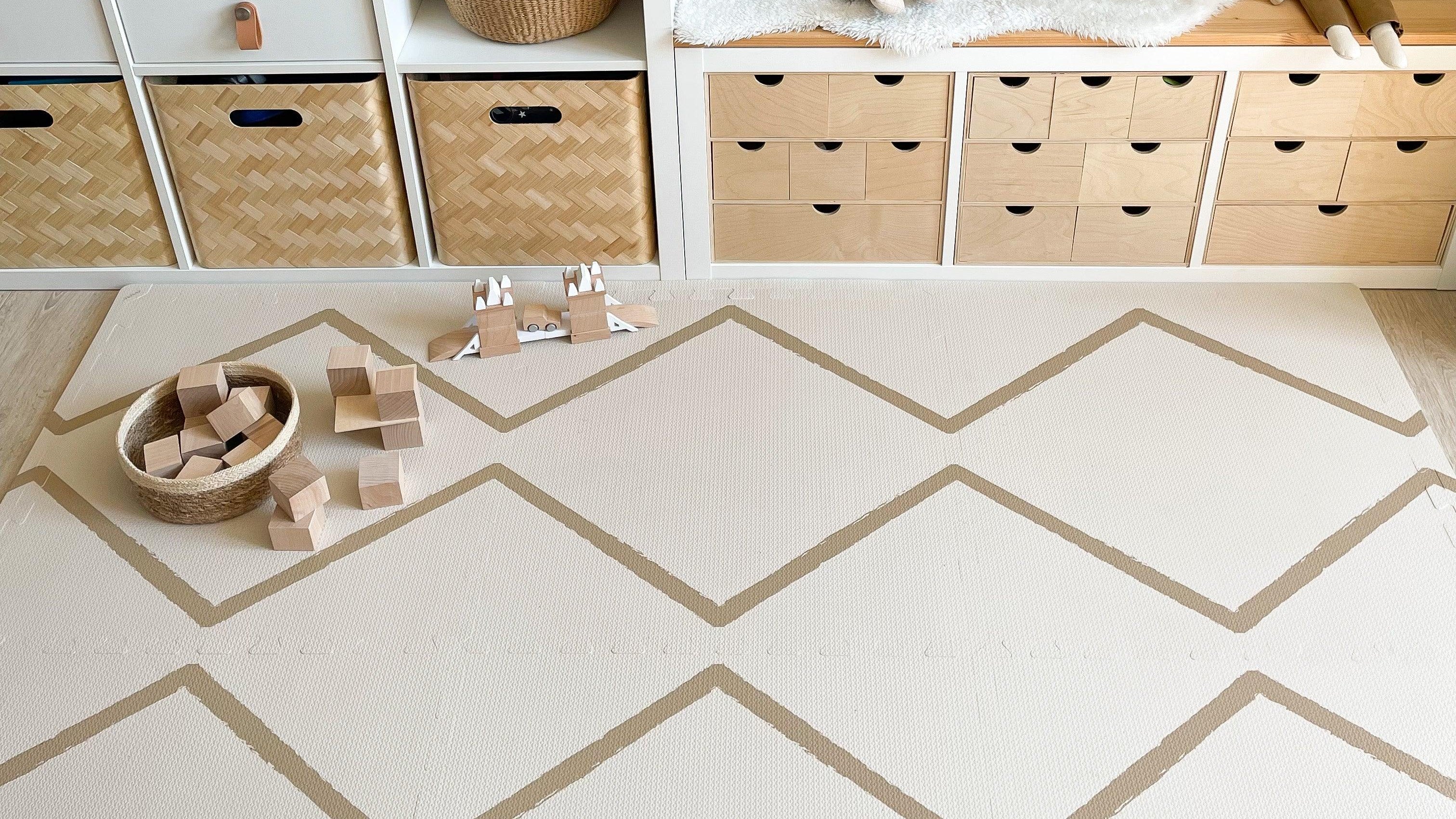 Eeveve speelmat - type beni - kleur herfstgoud - BAS & BLIKSEM