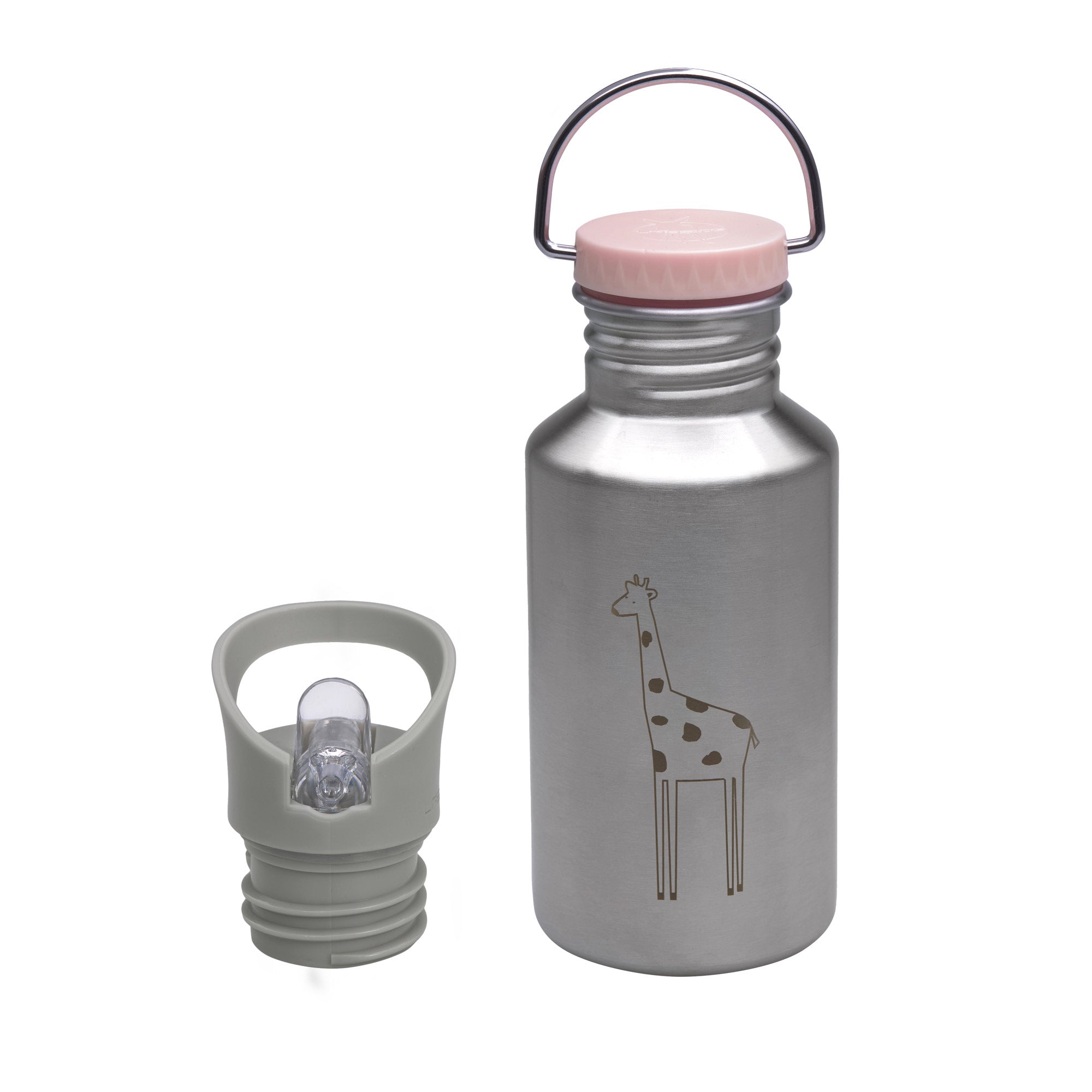 Drinkfles RVS - Giraf