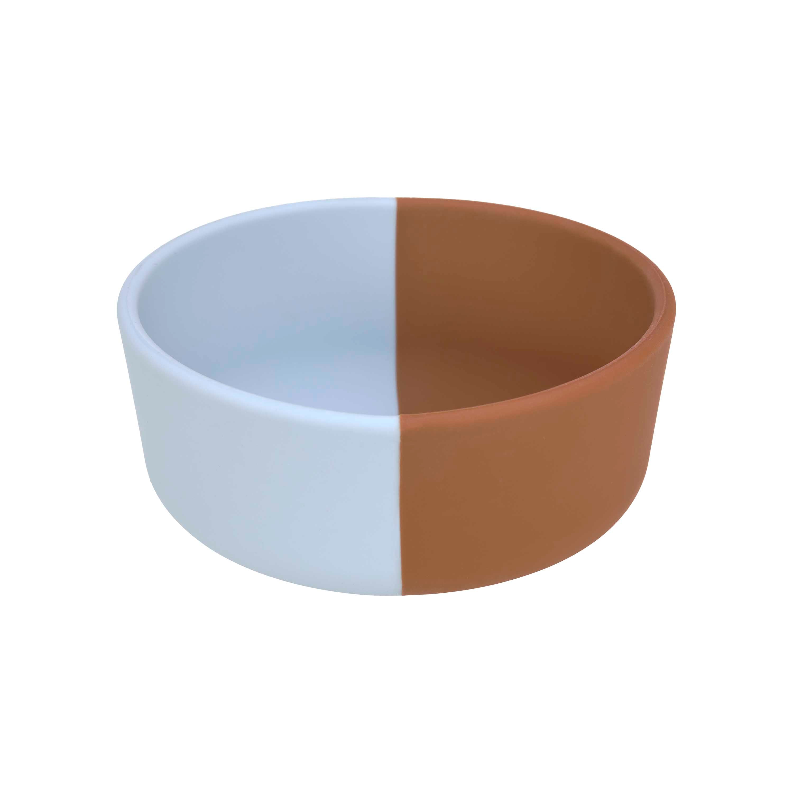 Silicone schaaltje smile hemelsblauw