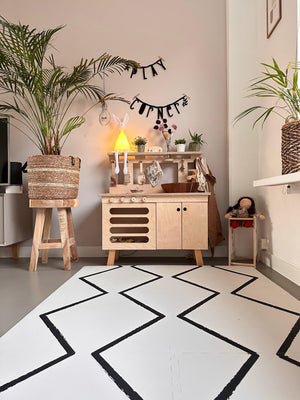 Eeveve speelmat - type beni - kleur ecru - BAS & BLIKSEM