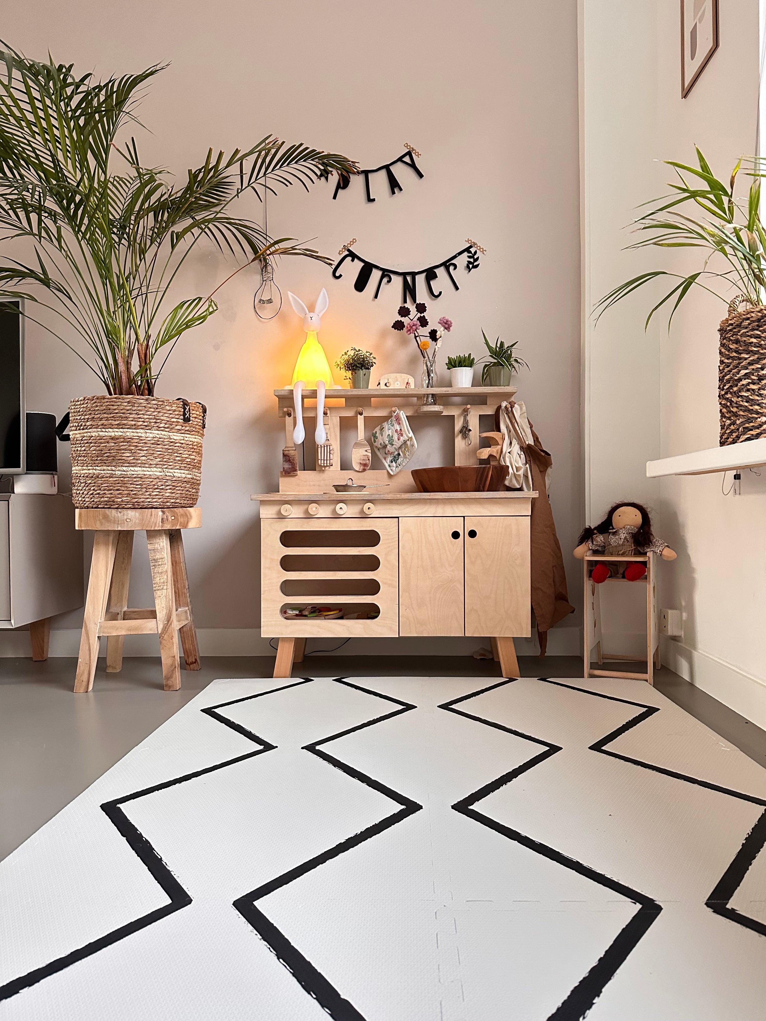 Eeveve speelmat - type beni - kleur ecru - BAS & BLIKSEM