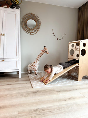 Eeveve speelmat - type modern blocks - kleur woestijnzand - BAS & BLIKSEM