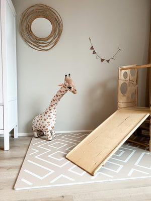 Eeveve speelmat - type modern blocks - kleur woestijnzand - BAS & BLIKSEM