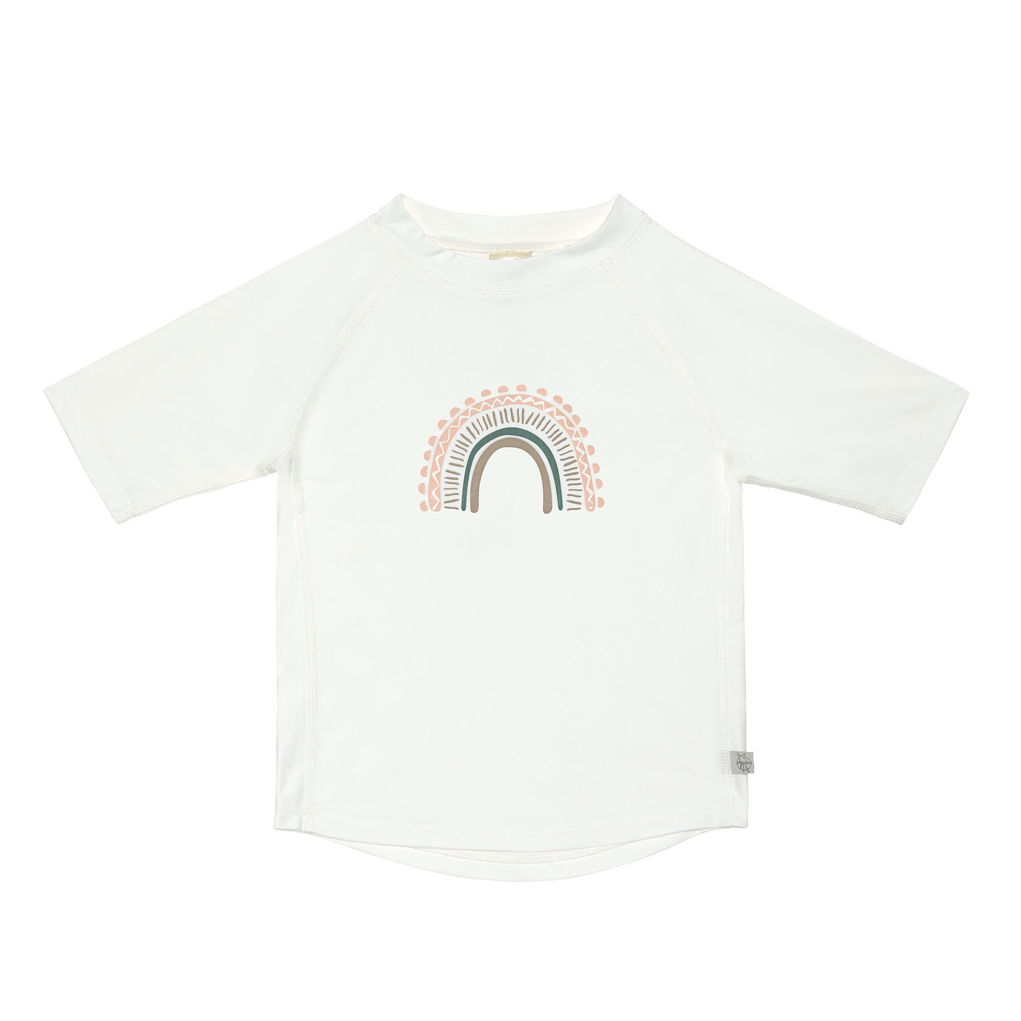 UV-shirt regenboog korte mouw