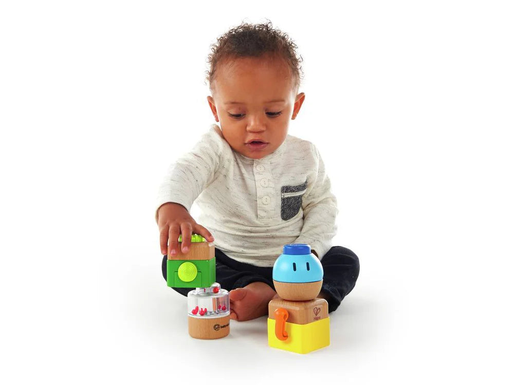 Zintuig gekke stapelblokken