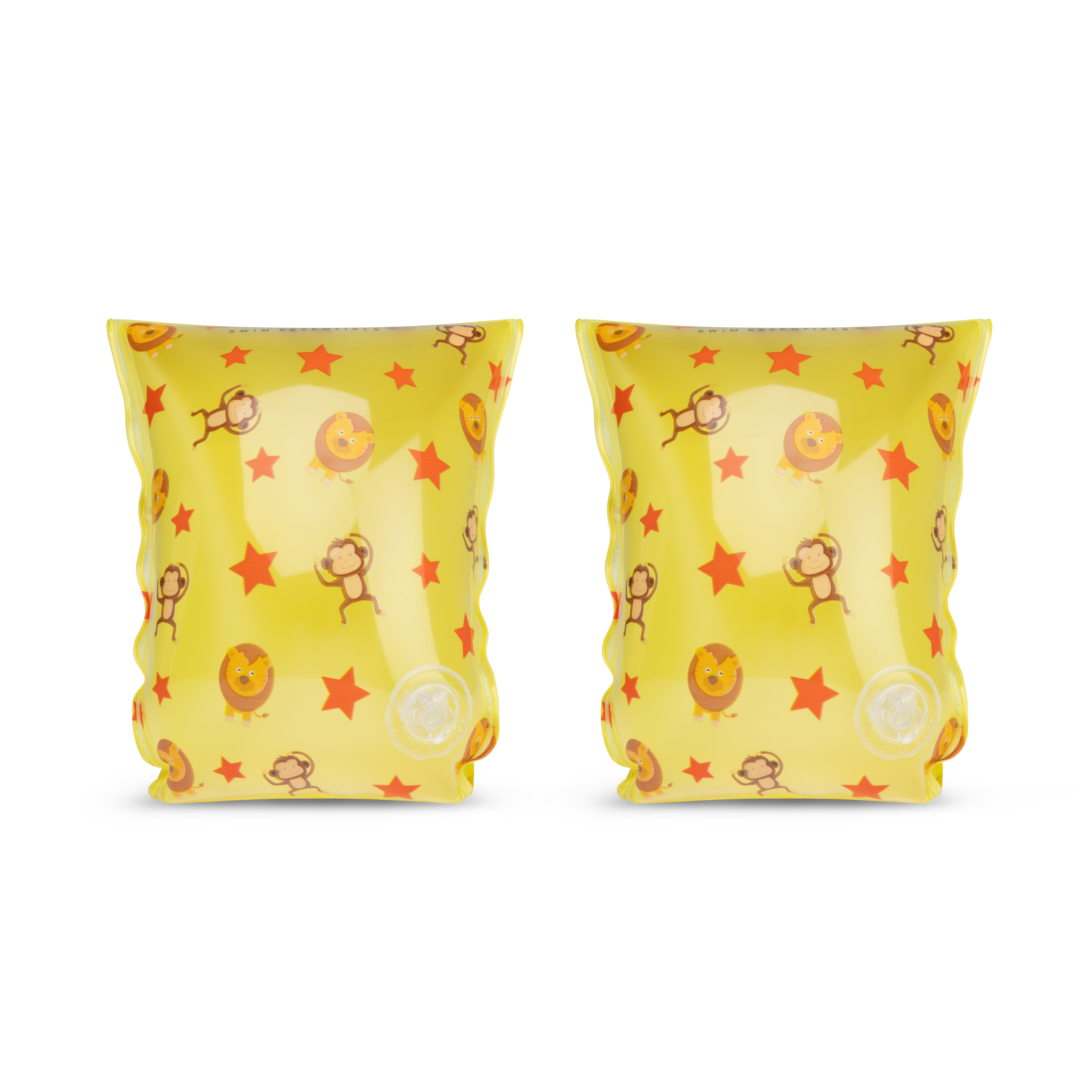 Zwembandjes circus geel 0-2 jaar