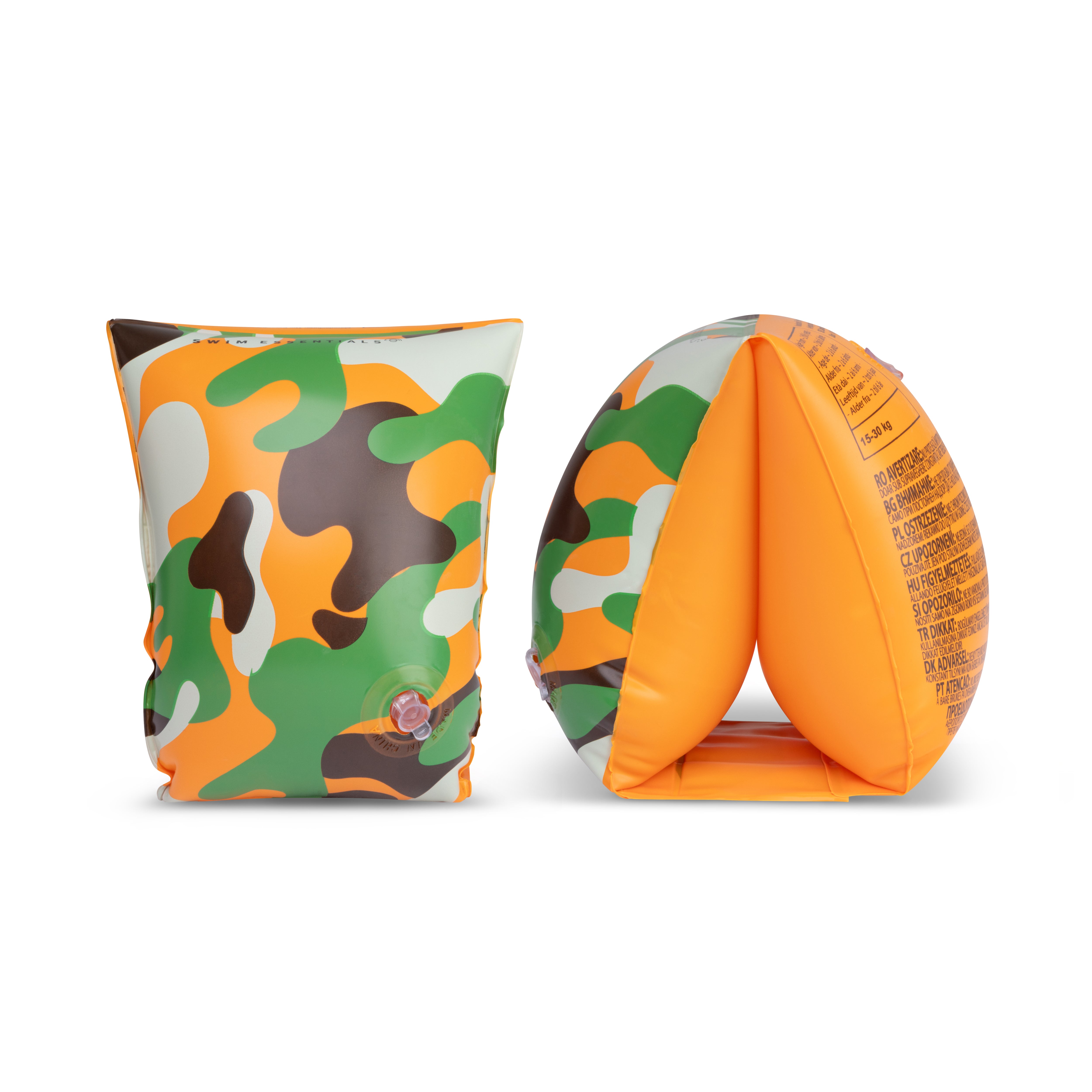 Zwembandjes camouflage 2-6 jaar