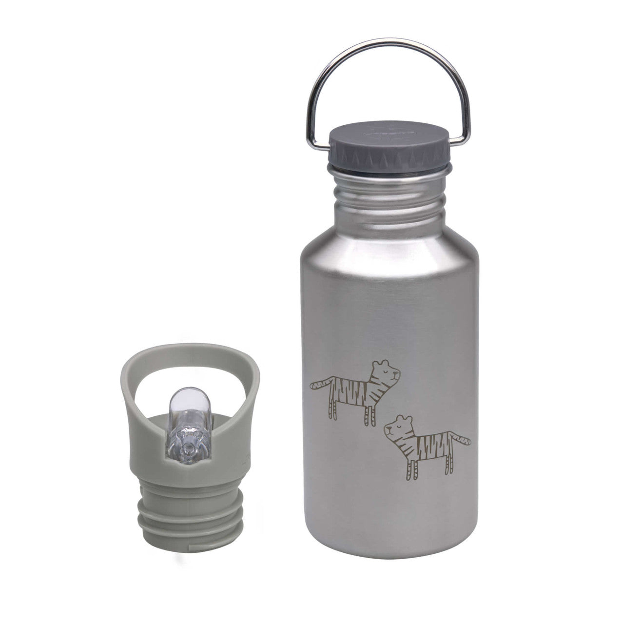 Drinkfles RVS - Tijger