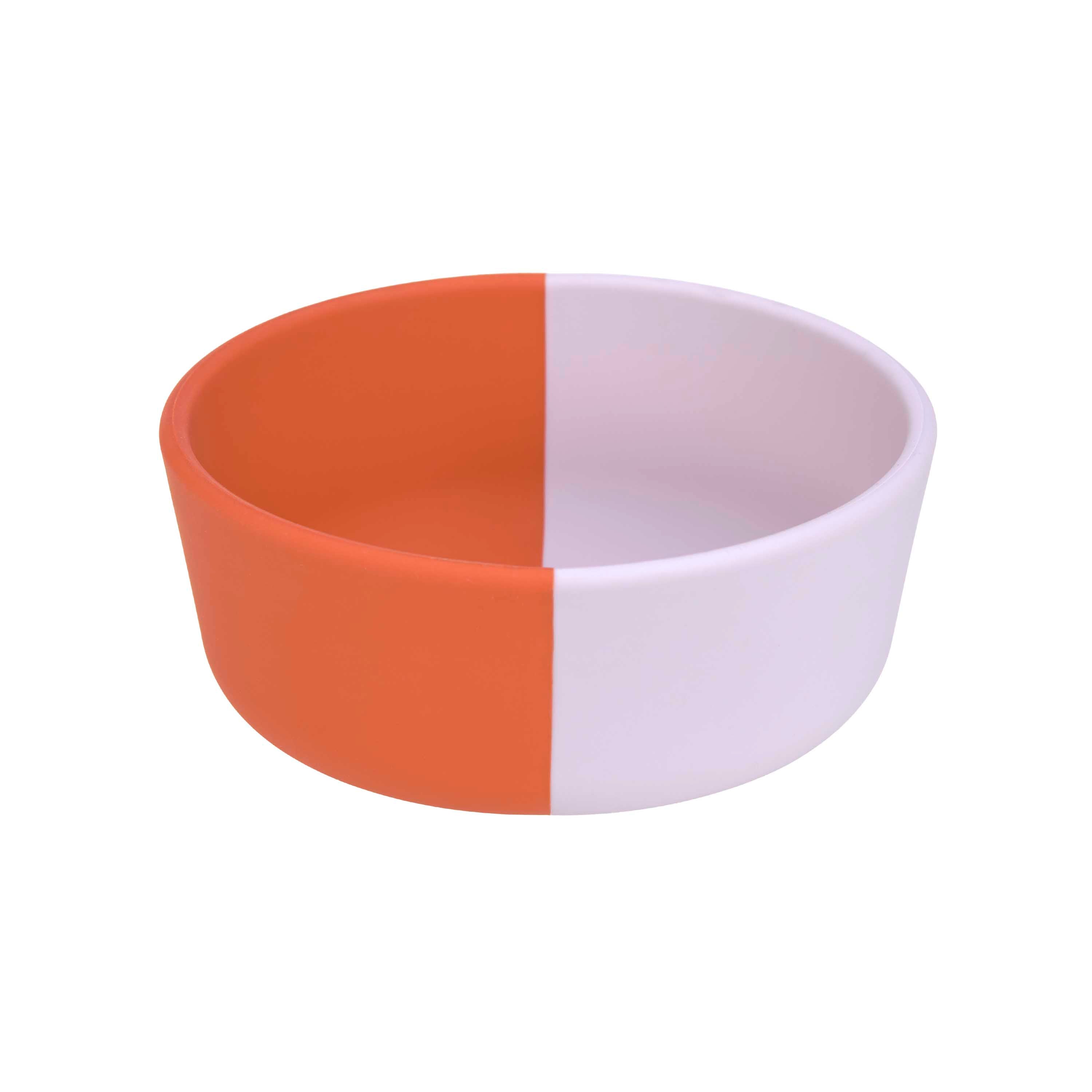 Silicone schaaltje hartjes lavendel