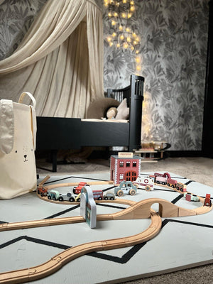 Eeveve speelmat - type beni - kleur wolken grijs - BAS & BLIKSEM