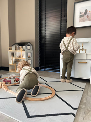 Eeveve speelmat - type beni - kleur wolken grijs - BAS & BLIKSEM