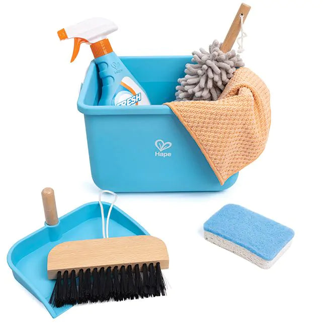 Speelgoed schoonmaakset met emmer